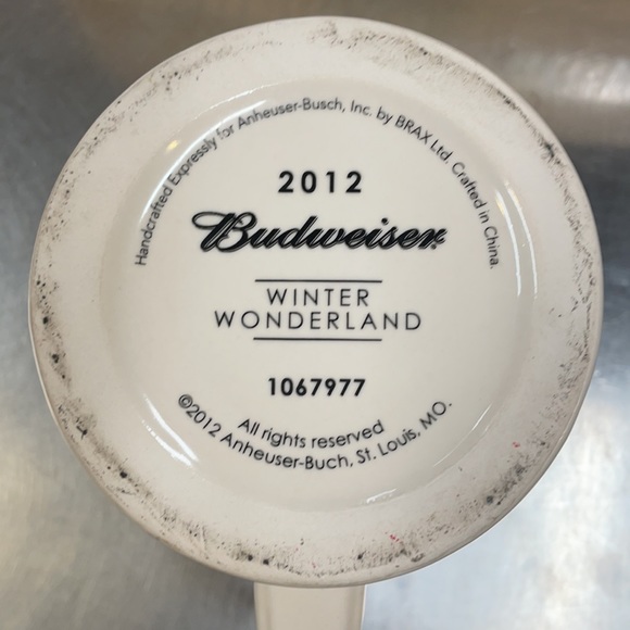 BUDWEISER 2012 Holiday Stein - Picture 4 of 6